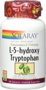 Solaray Potentialité garantie L-5-HTP + B 6 et C 100 mg Capsules, 30 Nombre
