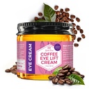 Leven Rose Lifting Coffee Eye Cream mit Koffein 1 Unze - Natürliche Lösung für dunkle Kreise und Puffiness - Firming Anti-Aging Under Eye Treatment