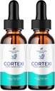 Cortexi Tinnitus Ohr Tropfen - Cortexi 24, Cortexi Flüssigkeitstropfen, Cortexi Bewertungen, Cortexi Tropfen für Ohr Relief (2 Pack - 120 ML)