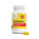 Terry Naturally Curamin Extra Strength - Curcumin & Boswellia Ergänzung für gesunde Zirkulation Unterstützung - Kurkuma Ergänzung zu unterstützen Gelenke, Muskelgesundheit & Endorphin Produktion - 120 Tabletten