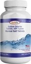 Health Life Natriumchlorid Tabletten 1000mg Vitamin | 300 Count | Normal Salz Tabletten | Natrium Mineralergänzung (15.4gr.) | Elektrolyte Wiederverwerter Trinkgetränk
