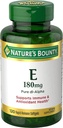 Nature's Bounty Vitamin E 400 IU Softgels Pure DL-Alpha 120 Weichgel (Pack von 2)