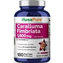 NusaPure Caralluma Fimbriata 1600mg - 180 Veggie Kapseln (Non-GMO, Vegan)