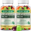 Hmep Gummis High Potency Infused with Pure Organic Hemo Oil 160 Count