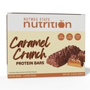 Nutmeg State Nutrition - High Protein Bars, Glutenfrei, Low Cholesterol, Low Sodium, Low Sugar, Ideal Protein Kompatibel, 7 Portionen pro Box (Caramel Crunch)