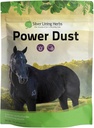 Silber Futter Kräuter Power Dust - Kräuter Pferde Erste Hilfe Pulver oder Poultice Mix - Natürliche Kräuter für Pferde - Pferde Behandlung & Pflege - Natürliche Equine Erste Hilfe - 1 lb Tasche