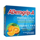Aderogripa Immununterstützung Vitamine C, A & D | Flüssige Ergänzung | 10 Natürliche Orange Geschmack Ampullen | Boost Ihr Immunsystem | Box von 10 x 10ml Ampullen | Suplemento en Ampolletas