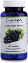 Hekma Center Reiner Extrakt aus Traubensaft - Vitis Vinifera - 100 Kapseln - Vegan