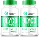 NutraRize (Pack von 2) Celsium Glyco Optimizer, Blutfluss-Unterstützung, All-Natur-Kapseln, um stabile Levels zu erhalten, Kräuter Plus Vitamine Formel für allgemeine Gesundheit, offizielle Bewertungen (120 Kapseln)