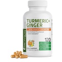 Bronson Turmeric + Ginger Extra Strength Joint Health & Digestion Support mit BioPerine, Non-GMO, 120 vegetarische Kapseln