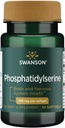 Swanson Phosphatidylserine 100 Milligramme 30 Sgels