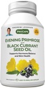 ANDREW MOINSMAN Huile de graine de Primrose et de Currant Noir 360 Softgels - Adoucit le malaise physique et les éboulements d'humeur dus au cycle menstruel, avec acides gras gamma-linoléniques, oméga-6, sans additifs