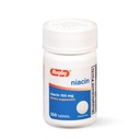 Rugby Niacine 100mg - Comprimés de Niacine avec Calcium - Supplément alimentaire - 100 Compte