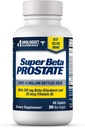 SUPER BETA PROSTATE Support Supplement für Männer Gesundheit - Reduzieren Sie Badausflüge, fördern Sie Schlaf, bessere Blasen Leeren & Gesunde Prostata, Beta Sitosterol - 60 Count (Pack von 1)