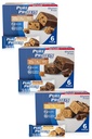 Pure Protein Bars, High Protein, Nutritious Snacks Energie zu unterstützen, Low Sugar, Glutenfrei, Guilt Free Variety Pack (Cookie Dough/Choc Caramel/Peanut Butter Cup), 1.76 Unze, Packung von 18