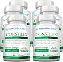 Genehmigte Wissenschaft Constilex - Rapid Constipation Relief & Support from Future Episodes - Fördert gesunde Ebenen der Bakterien und stärkt Darmflora - 6 Flaschen