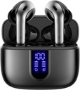 TAGRY Bluetooth Kopfhörer True Wireless Earbuds 60H Playback LED Power Display Kopfhörer mit Wireless Charging Case IPX5 Wasserdichte In-Ear Ohr Knospen mit Mikrofon für TV Smart Phone Laptop Computer Sport