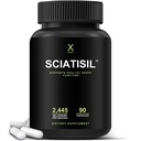 HUMANX Sciatica Focused Formula - Nerve Support Supplement mit stabilisierter R-Liposäure für extra Kraft - Vitamine fördern gesunde Rücken, HIPS, Beine, Füße - Neuropathie Supplements - Sciatisil