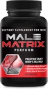 Male Matrix- Erweiterung Pillen für Männer verstärken männliche Größe- Erweitert in Länge, Engorge in Girth- Boost Bis zu 3 Zoll in 90 Tagen- Stamina Multiplier- 60 Tabletten