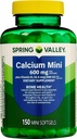 Frühlingstal Kalzium Mini 600 mg Plus Vitamin D3, 150 Graf, Nahrungsergänzung, Kleine Kalzium Pillen Bundle mit Lualls 45 Diabetes Decodiert