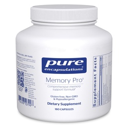 Pure Encapsulations Memory Pro | Umfassende Speicherunterstützung Formel | 180 Kapseln