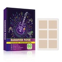 [60 Pack] Party Relief Patches Verwenden Sie den Patch vor dem Party Trinken,Wicken Sie mit einem Recovery Patch für einen besseren Tag,Ein natürliche Patches.