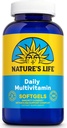 Nature's Life Daily Multivitamin für Männer und Frauen - Komplettes Multivitamin mit Eisen - Tageswert der wichtigsten Vitamine und Mineralstoffe - Gesunde Energie und Immununterstützung - 90 Serv, 180 Softgels