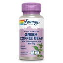 SOLARAY Garantierter Potency Green Coffee Bean Extract, Veg Cap (Btl-Plastic) 400mg | 60ct
