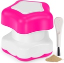 Johnbee Pill Crusher, Pill Grinder Fine Powder Extremely Fine. Lagerkompartment. Pill Crushers für Ältere, Familie und Haustiere. Silikon Kanten. Schleifen Sie mehrere Pillen auf einmal - Reinigungsbürste (Purple)