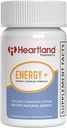 Energy+ Complex Koffein L-Theanin Kapseln | Fokus und Alertness Unterstützung | Natürliche Energie Boost | 60 Count