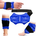 ZNÖCUETÖD Knöchel-Eispack Wrap für Schwellung, Gel Handgelenk Fuß-Eispakete für Verletzungen Wiederverwendbar, Heiße Kalte Pack Kompression für Schmerzen Relief, Achilles Tendonitis, Plantar Fasciitis, Verstopft, Chirurgery Recovery