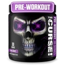 Der Fluch! Dark Grape Pre Workout Pulver mit Kreatin – Extreme Energy Preworkout für Männer & Frauen – 30 Servierungen – L Citrulline, Beta Alanine & Koffein für Pumpe, Stärke & Fokus