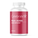 Celebrate Vitamine Multi ADEK, Iron Free – Tägliche Bariatric Multivitamin, hohe Vitamine A, D, E, K & B12 für Duodenal Switch Chirurgie Patienten (180 Kapseln)