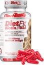 DIETFIT | Biotin 100 Kapseln | Radiant Haar, Haut und Nägel Formel | Energizing Nährstoffmischung | Advanced Beauty Support | Easy Daily Use | Fitness Supplements | Fitness Lösung