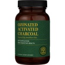 Global Healing Center - Ozoniertes Aktivkohlepulver - Advanced Digestive Detox that Adsorbs intern Unwanted Compounds - Hilft, Occasional Gas Discomfort - 60 aktivierte Charcoal Pillen