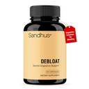 Sandhu's Debloat Digestive Enzyme Kapseln | Hilft, Bloating und Wasser Retention | Multi-Enzyme Complex mit Ingwer, Dandelion & Fennel | Fast Acting Support Supplement für Frauen & Männer | 60 Count