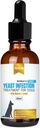 Kilab Natürliche Hefe-Infektion Behandlung für Hunde. Unterstützt gesunde Itch-Relief, Entzündungs-Relief, Allergie-Relief und mehr. Hundehefe-Infektion Behandlung. (60 ML)