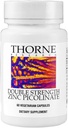 Thorne Research - Zink Picolinate 30 Milligramm (früher doppelte Stärke Zink Picolinat) - Gut-überzogene Zinkergänzung für Immunfunktion - NSF zertifiziert für Sport - 60 Kapseln