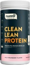 Nuzest - Pea Protein Powder - Clean Lean Protein, Premium Vegan Pflanzen basiertes Proteinpulver, Dairy Free, Glutenfrei, GMO Free, Natürlich gesüßt, Wild Erdbeere, 40 Servierungen, 2.2 lb
