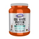 NOW Foods Sports Nutrition, Egg White Protein, 20 g Mit BCAAs, Creamy Chocolate Powder, 1,5-Pound