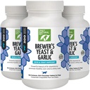 Nur natürliche Pet Brewer's Yeast & Garlic Chewables - All-Natural Flea & Tick Prävention für Hunde - Fortified with B Vitamins - Promotes Gesunde Haut & Coat - 300 Count Tablet (3 Pack)