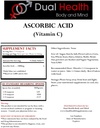 Dual Health Body & Mind 1 (2 lb) Beutel jeder Ascorbinsäure (Vitamin C) & MSM (Methylsulfonylmethan) Pulverkombo