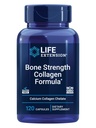 Life Extension Bone Strength Collagen Formula, Calcium Collagen chelat, Calcium Fructoborat, Vitamin D3, Magnesium Citrat, Silikon, Boron, Glutenfrei, Non-GMO, 120 Kapseln