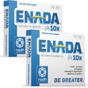 ENADA 10X NADH Ergänzung mit Fast Acting Formel für aktiven Lebensstil | Natürliche Energie Booster Groß für Jet Lag, Athletic Performance & Studying | verbessert Stamina und psychische Klarheit 60 Lozenges.