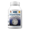 ANDREW LESSMAN Nachtzeit 60 Kapseln - 3mg Melatonin, Valerian, Ashwagandha, Passionflower, Hopfen, Kamille. Kein Morgen Grogginess. Natürliche Unterstützung, sanfter Ruheschlaf. Einfach zu Swallow Kapseln