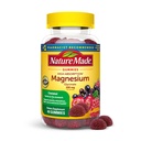 Natur gemacht hohe Absorption Magnesium Glycinat Gummie 100 mg pro Servierung, Muskel, Nerve, Knochen und Herz Unterstützung, Magnesium Supplement, 40 Magnesium Gummie, 20 Tage Versorgung