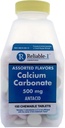Kalzium 500 mg Generic für Tums sortierte fruchtgefressene Kautabletten Regelmäßige Stärke Antacid für saure Verdauung, Sour Stomach 150 Kautabletten pro Flaschenpackung von 4