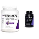 ISO JYM 20 Serviert Getreide und JYM ZMA Zink/Magnesium Kapseln Ergänzung mit Zink, Magnesium und Vitamin B6