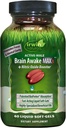 Irwin Naturals Brain Awake Max3 + Nitric Oxid Booster 60 Liquid Softgel