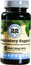 Silber Futter Kräuter 22 Atemunterstützung Canine - Unterstützt und hält eine Hundeschlacht Funktion und ein gesundes Atmungssystem - Canine Support Supplement Made with Natural Herbs - 90 Kapseln